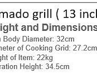 Kamado grill 13inch - afbeelding 2 van  2
