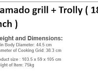 Kamado grill 18inch - afbeelding 2 van  2