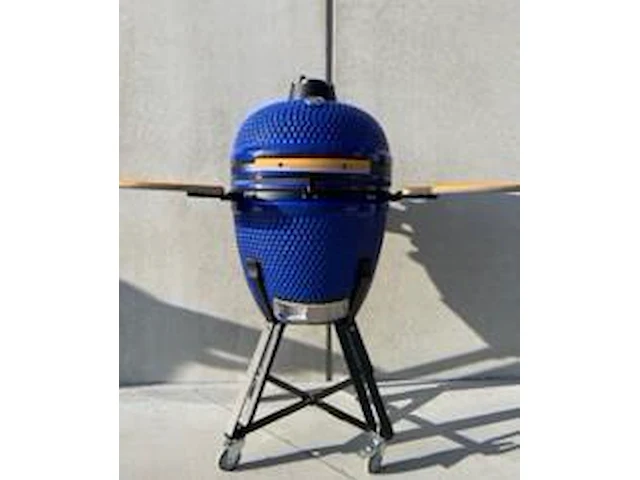 Kamado grill 21inch blauw - afbeelding 1 van  2