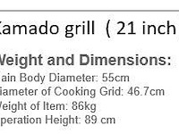 Kamado grill 21inch - afbeelding 2 van  2