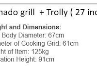 Kamado grill 27inch - afbeelding 2 van  2