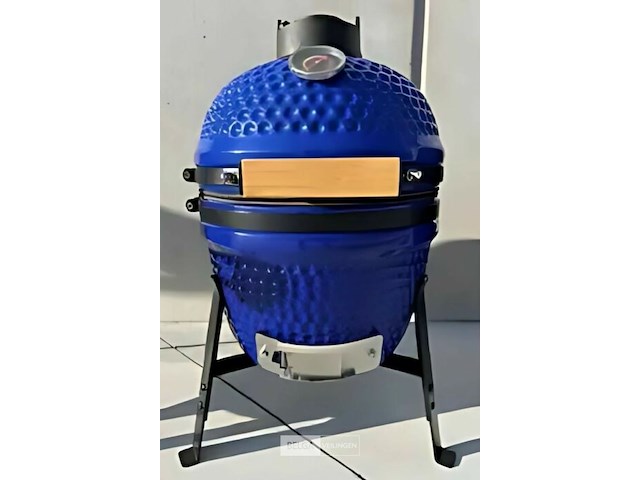 Kamado grill blauw ( 13 inch | ± 33cm) - afbeelding 1 van  1