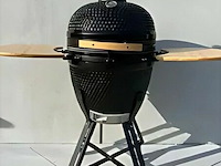 Kamado grill + trolly ( 21 inch | ± 53cm) zwart - afbeelding 1 van  1