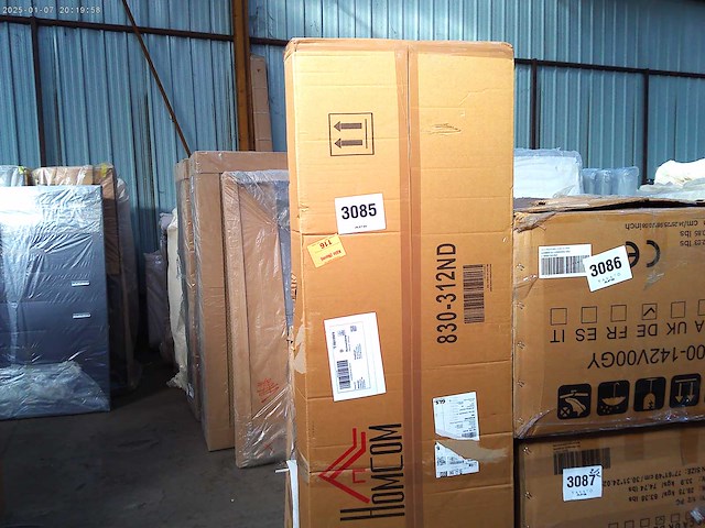 Kamerdelerscherm opvouwbare partitie - afbeelding 6 van  6