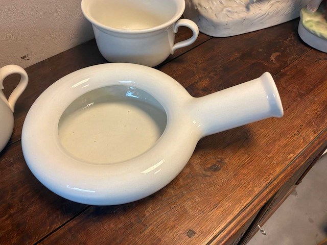 Kamerpot + schaal - afbeelding 1 van  8