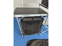 Kampeerkeuken campingkast opvouwbaar - afbeelding 2 van  3