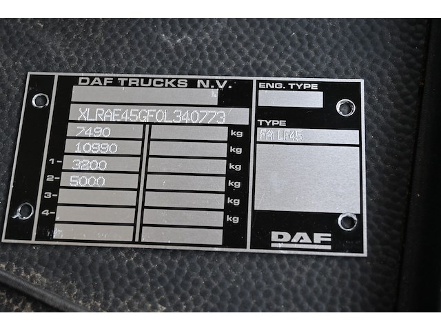 Kampeerwagen daf fa lf45 - afbeelding 7 van  26