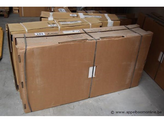 Kanaal airconditioner, mitsubishi electric, pead-m100ja, 161x86x34cm, werking niet gekend - afbeelding 1 van  2