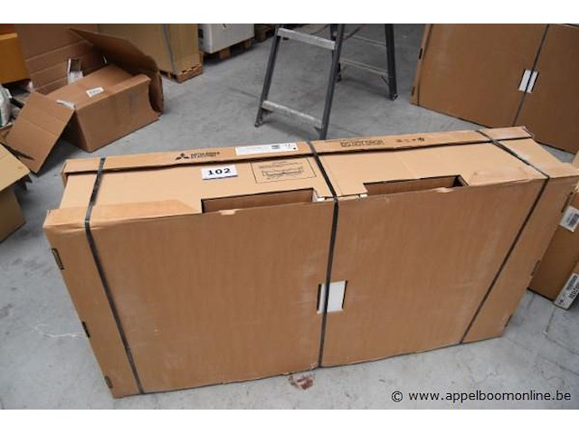 Kanaal airconditioner, mitsubishi electric, pead-m100ja2, r32/r410a, werking niet gekend - afbeelding 1 van  2