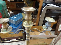 Kandelaar 1 meter koper - afbeelding 2 van  2