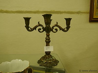 Kandelaar in massief koper - afbeelding 1 van  1