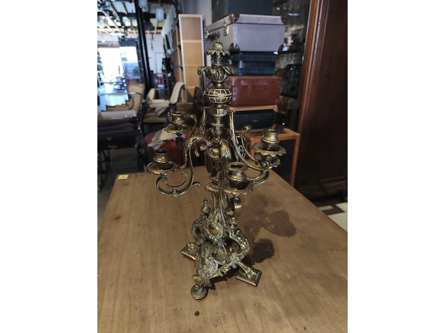 Kandelaar met 6 armen - afbeelding 2 van  2
