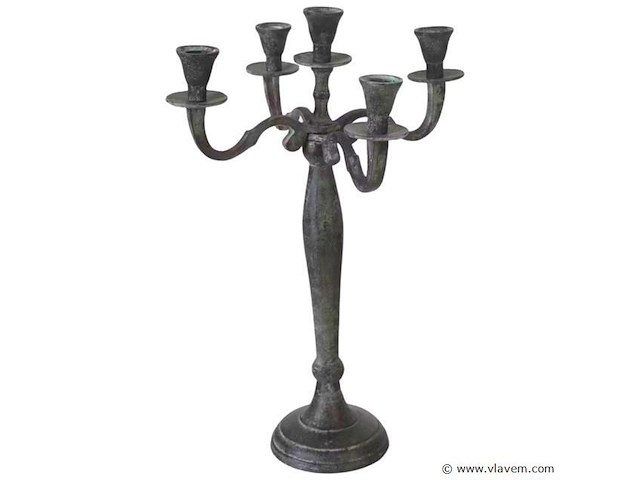 Kandelaar retro look - afbeelding 1 van  4