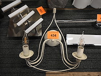Kandelaar wandarmatuur crémekleurig - afbeelding 1 van  1