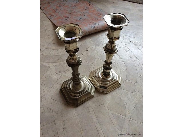 Kandelaars 2st - afbeelding 1 van  2