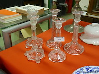 Kandelaars in glas - afbeelding 1 van  1