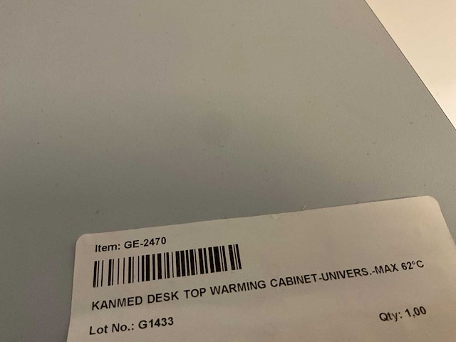 Kanmed medische warmtekast - afbeelding 5 van  5