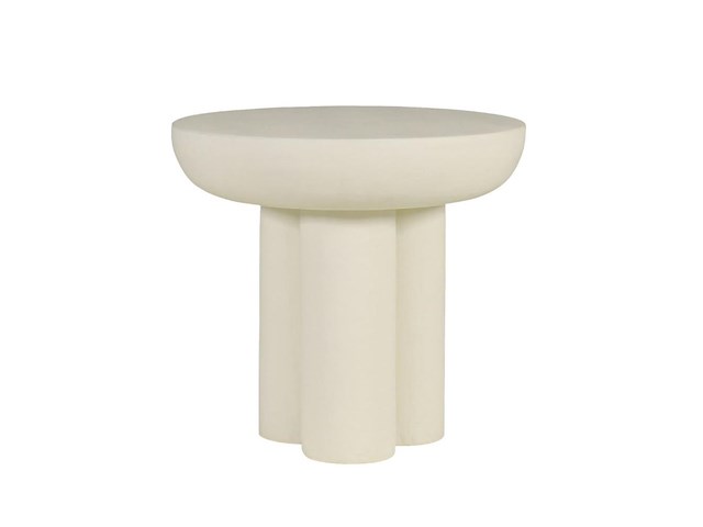 Kano ronde salontafel 50 cm in kalkmortel - afbeelding 1 van  3