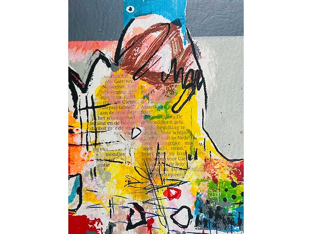 Kantcho kanev - kleurenzeefdruk - afbeelding 3 van  6