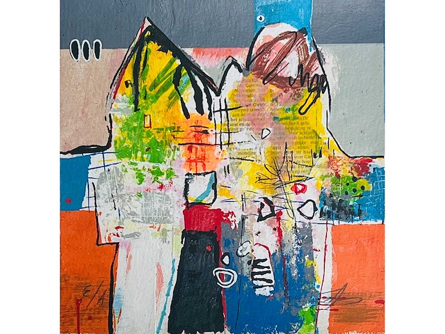 Kantcho kanev - kleurenzeefdruk - afbeelding 1 van  6