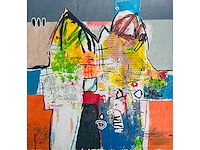 Kantcho kanev - kleurenzeefdruk - afbeelding 1 van  6