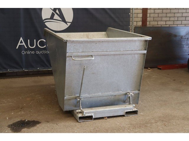 Kantelbak voor heftruck 1000l - afbeelding 1 van  1