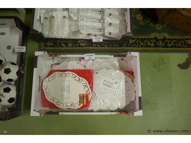 Kanten papier onderleggers - afbeelding 1 van  1