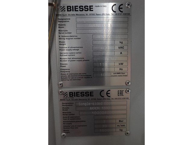 Kantenlijmer biesse - afbeelding 12 van  19