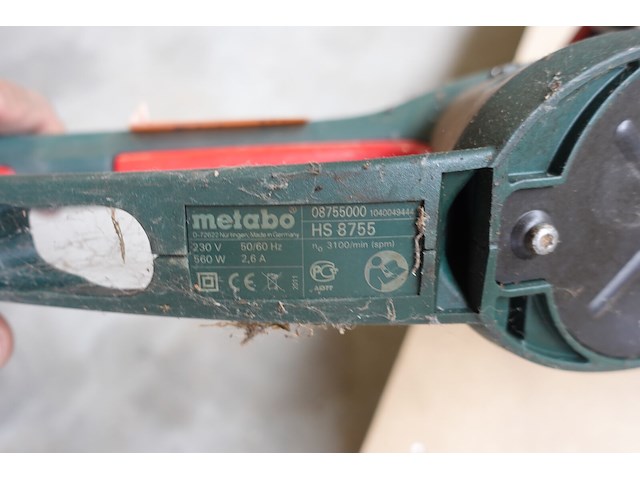 Kantensnijder eliet + haagschaar metabo - afbeelding 6 van  6