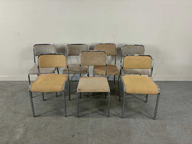 Kantinestoel - canteen chair (7x) - afbeelding 2 van  3