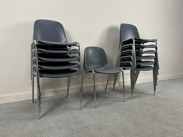 Kantinestoel - kantinestoel (12x) - afbeelding 3 van  4