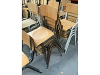 Kantinestoel (17x) - afbeelding 4 van  8