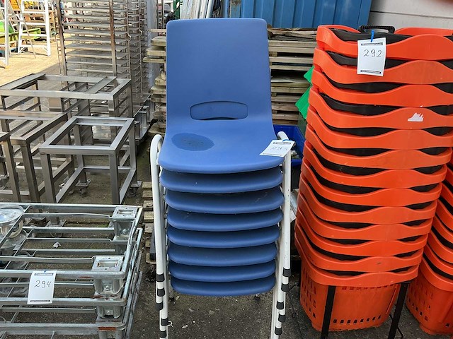 Kantinestoel (8x) - afbeelding 2 van  2