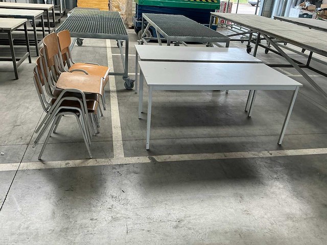 Kantinetafel (2x) - afbeelding 1 van  3