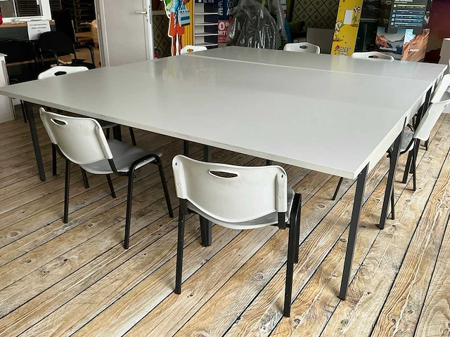 Kantinetafel (3x) - afbeelding 1 van  6