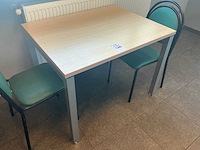 Kantinetafel met 2 stoelen - afbeelding 3 van  6