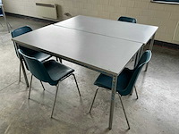 Kantinetafeld en stoelen - afbeelding 2 van  3
