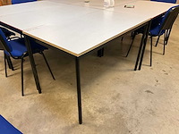 Kantinetafels stoelen en decoratie - afbeelding 4 van  11