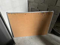 Kantoor/werkplanner - whiteboard and flipover (2x) - afbeelding 2 van  2