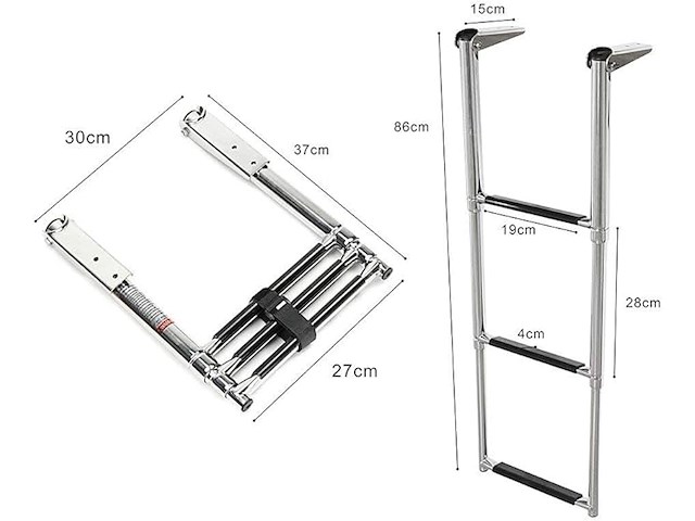 Kaolali telescopische ladder - afbeelding 4 van  4
