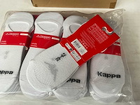Kappa sneaker sokken wit verpakking 3 stuks (20x) - afbeelding 2 van  2