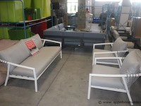 Kapra loungeframe 2x 1 + 2 | 2x kapra zit en rugkussen voor 1-zit: vulling kussen: ezy-dry; - afbeelding 1 van  3