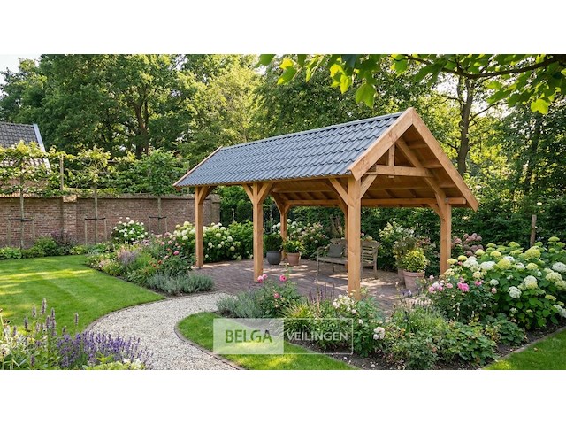 Kapschuur douglas 1220x460x325cm bxdxh in cm - afbeelding 1 van  18