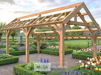 Kapschuur douglas 1260x460x325cm bxdxh in cm