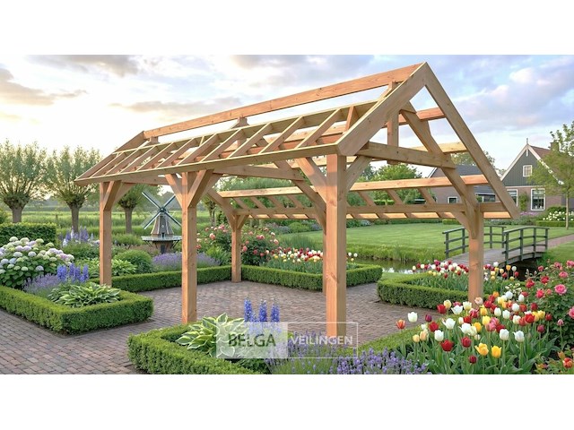 Kapschuur douglas 660x360x325cm bxdxh in cm - afbeelding 1 van  14