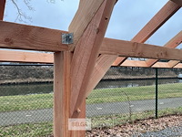 Kapschuur douglas 810x460x325cm bxdxh in cm - afbeelding 3 van  14