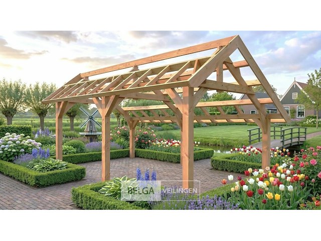 Kapschuur douglas afm 660x360x325cm bxdxh in cm - afbeelding 1 van  14