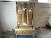 Kapstok - opbergmeubel met koeienvacht