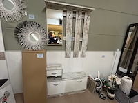 Kapstok met spiegel, kastje - afbeelding 1 van  5