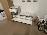 Kapstok met spiegel, kastje - afbeelding 5 van  5